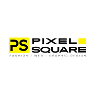 pixel square logo design